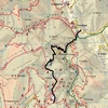 Mappa sentiero 230 Monte Cucco