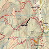 Mappa sentiero 231B Monte Cucco