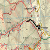 Mappa sentiero 296 Monte Cucco